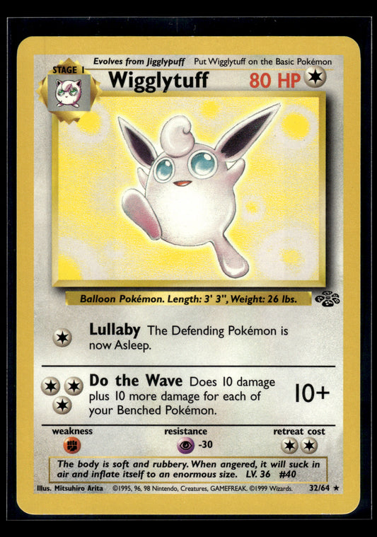 Wigglytuff #32/64 Jungle LP
