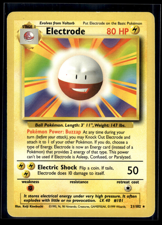 Electrode #021/102 Base Set LP