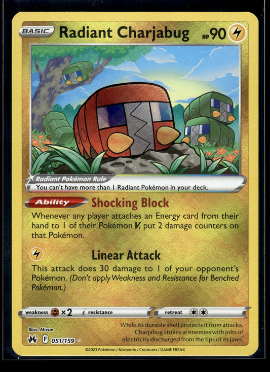 Radiant Charjabug #051/159 Crown Zenith VLP
