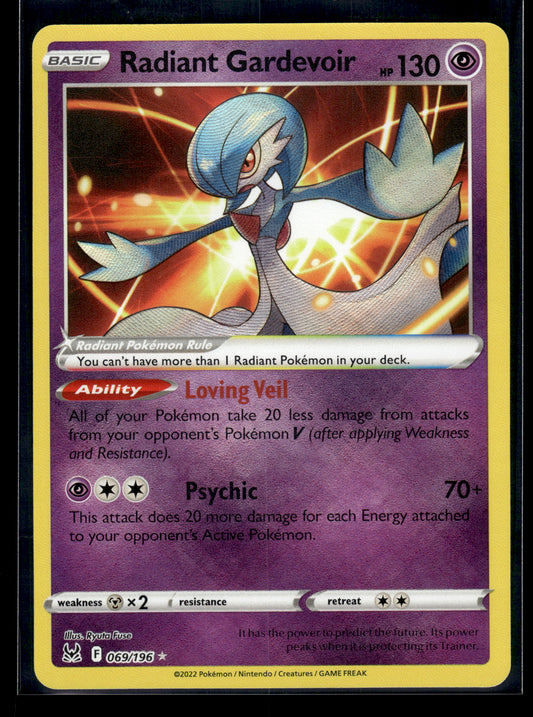 Radiant Gardevoir #069/196 Lost Origin NM