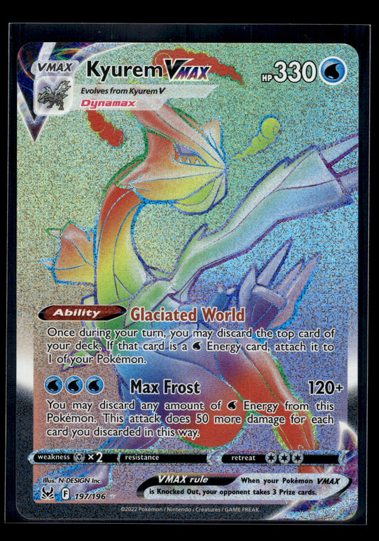 Kyurem VMAX #197/196 Lost Origin VLP
