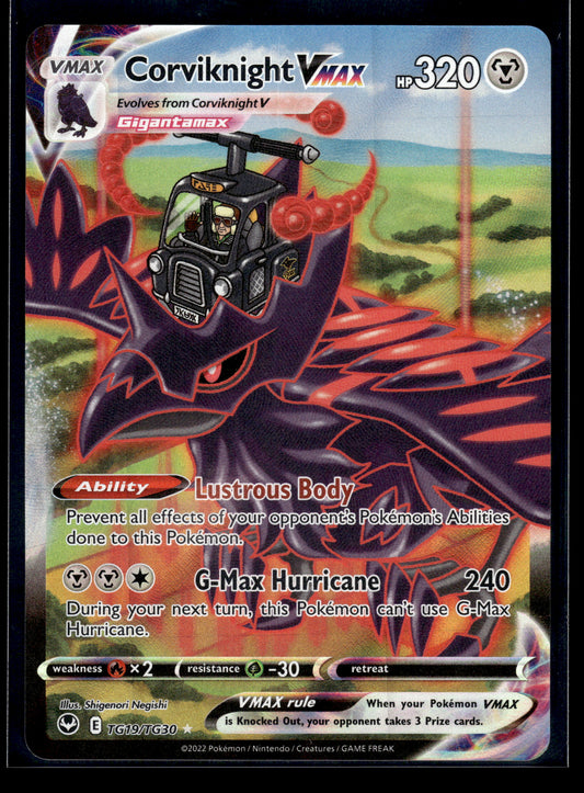 Corviknight VMAX #TG19/TG30 Silver Tempest Trainer Gallery NM