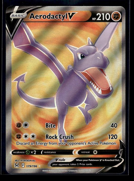 Aerodactyl V #179/196 Lost Origin NM