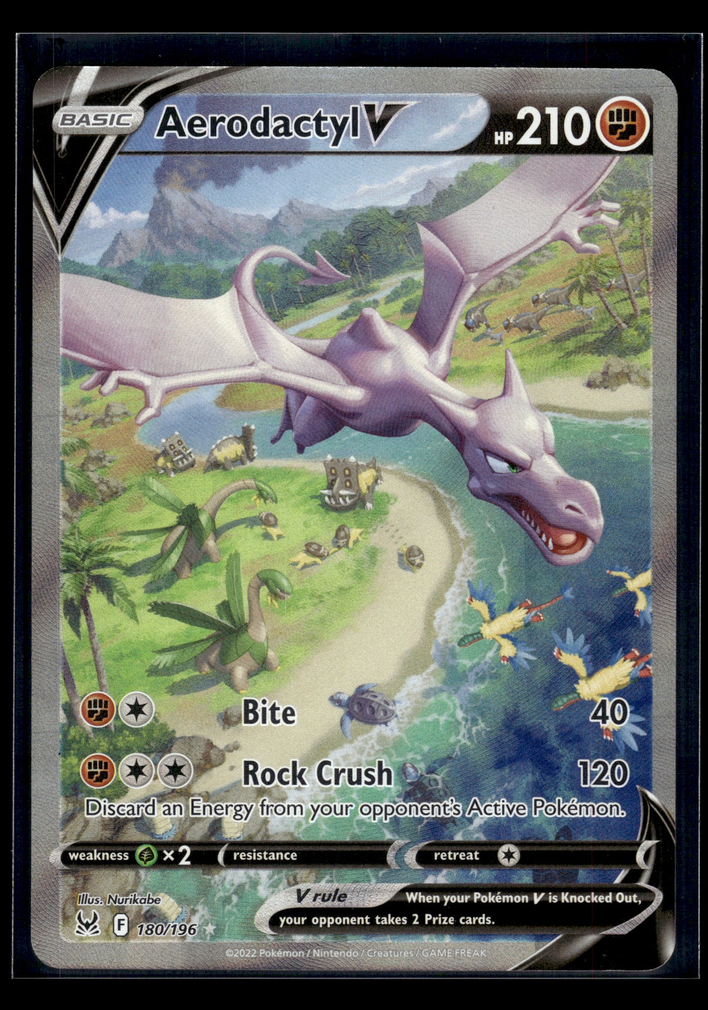 Aerodactyl V #180/196 Lost Origin MP