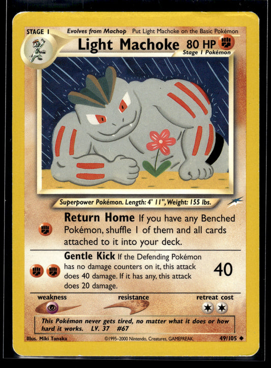 Light Machoke #049/105 Neo Destiny MP