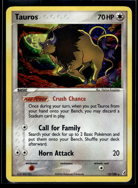 Tauros #12/100 Crystal Guardians LP