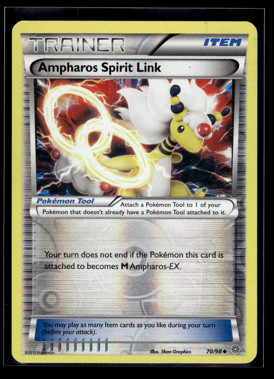 Ampharos Spirit Link #70/98 Reverse Holo Ancient Origins LP