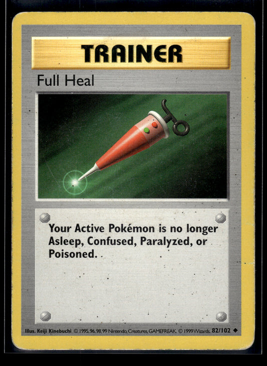 Full Heal #082/102 Base Set HP