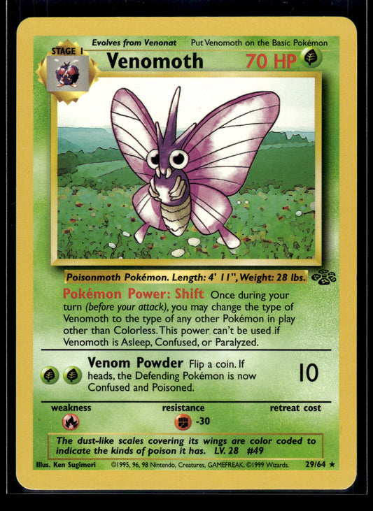 Venomoth #29/64 Jungle LP