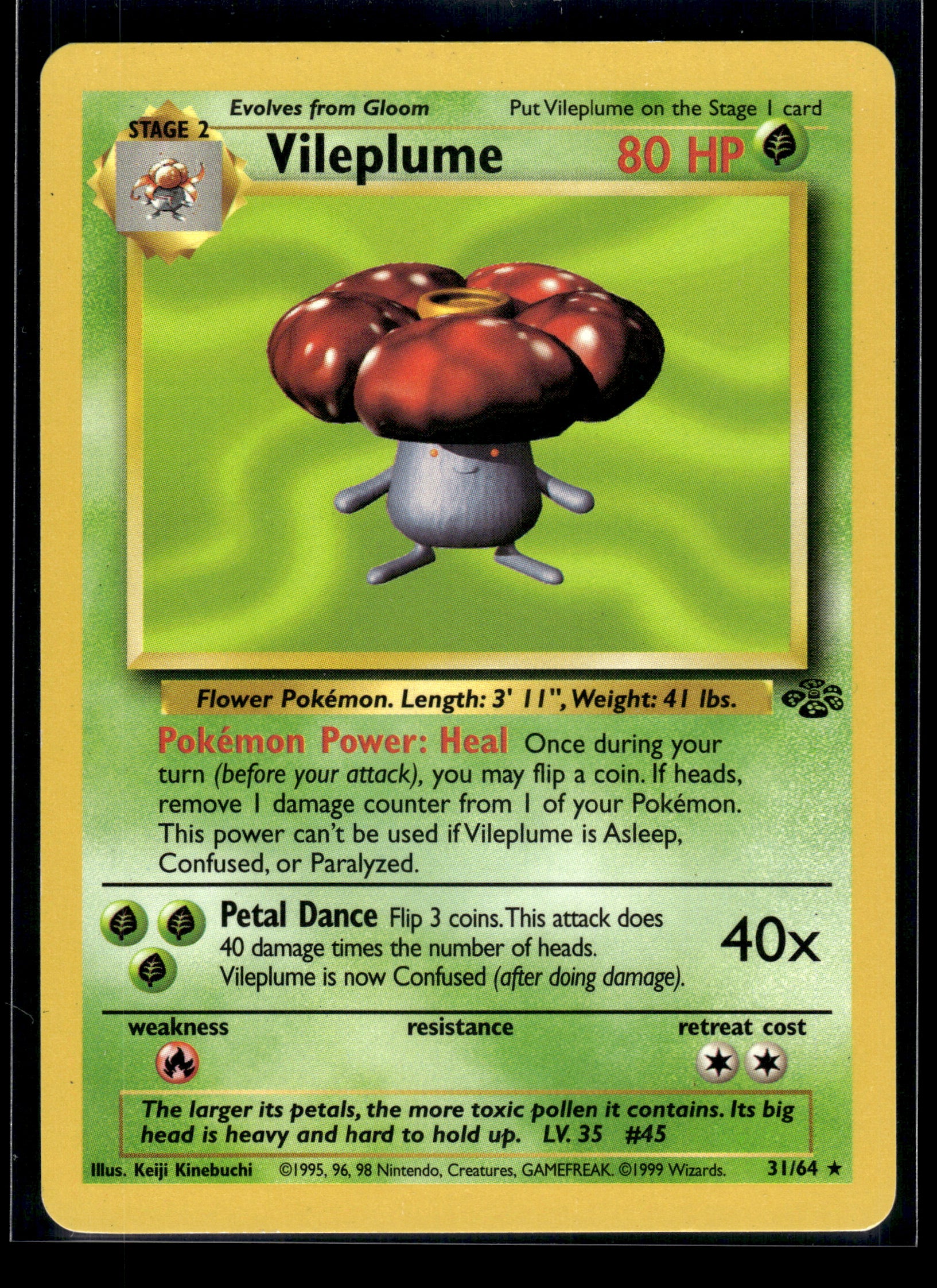 Vileplume #31/64 Jungle LP