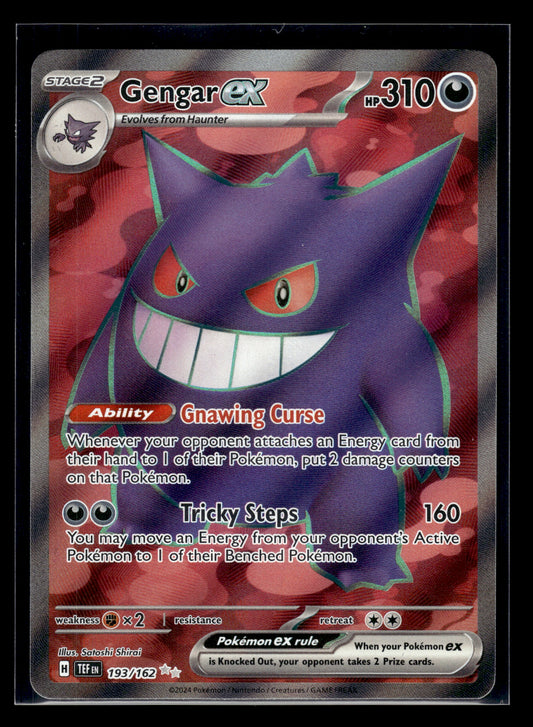 Gengar ex #193/162 Temporal Forces VLP