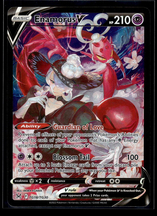 Enamorus V #TG18/TG30 Lost Origin Trainer Gallery VLP