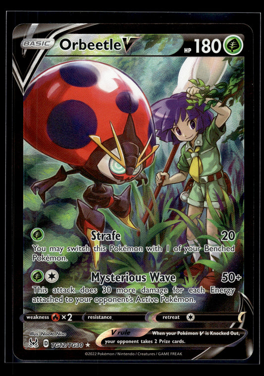 Orbeetle V #TG12/TG30 Lost Origin Trainer Gallery VLP