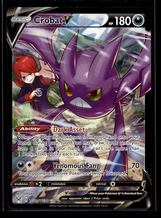 Crobat V #TG20/TG30 Lost Origin Trainer Gallery VLP
