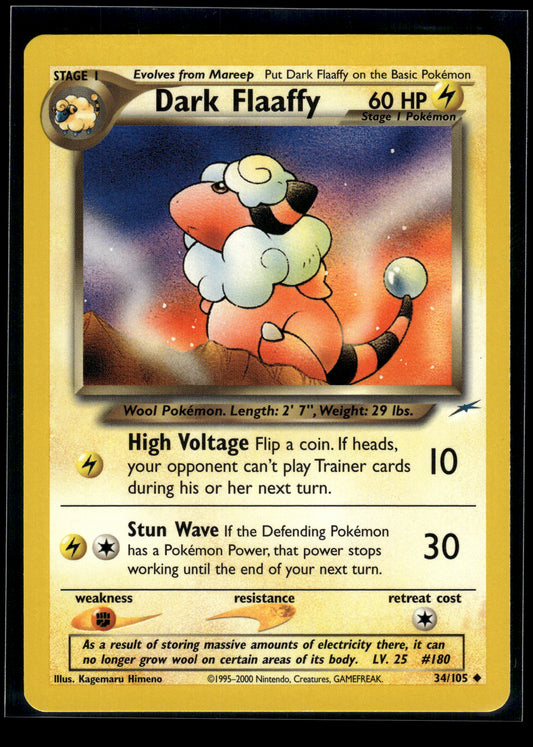 Dark Flaaffy #034/105 Neo Destiny LP