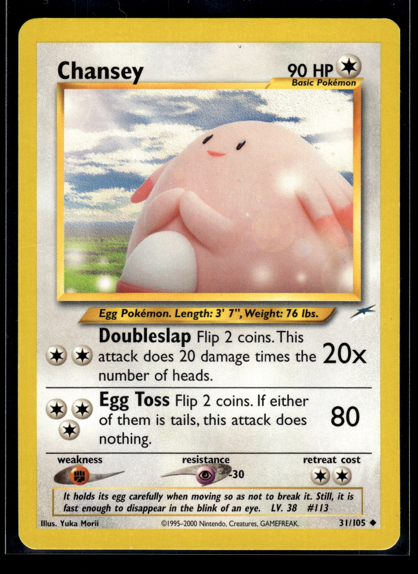 Chansey #031/105 Neo Destiny LP