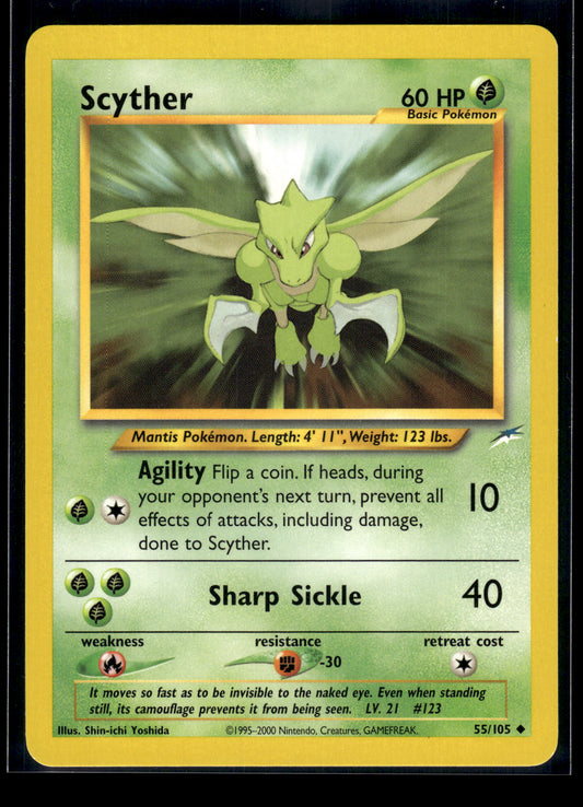 Scyther #055/105 Neo Destiny LP