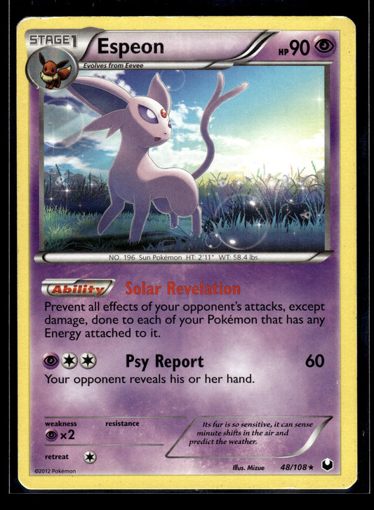 Espeon #48/108 Dark Explorers MP