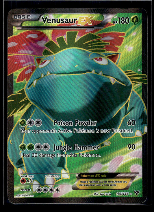 Venusaur EX #141/146 XY Base Set MP