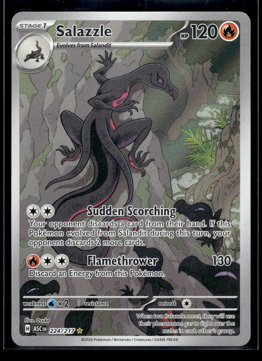 Salazzle #224/217 Ascended Heroes NM