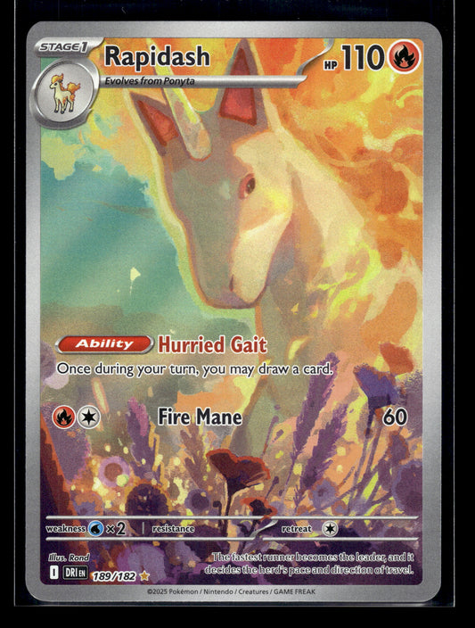 Rapidash #189/182 Destined Rivals VLP
