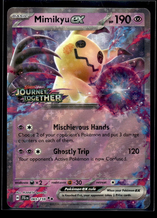 Mimikyu ex #069/159 STAMPED Journey Together VLP