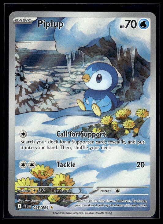 Piplup #098/094 Phantasmal Flames NM