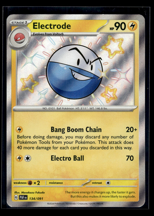 Electrode #134/091 Paldean Fates LP
