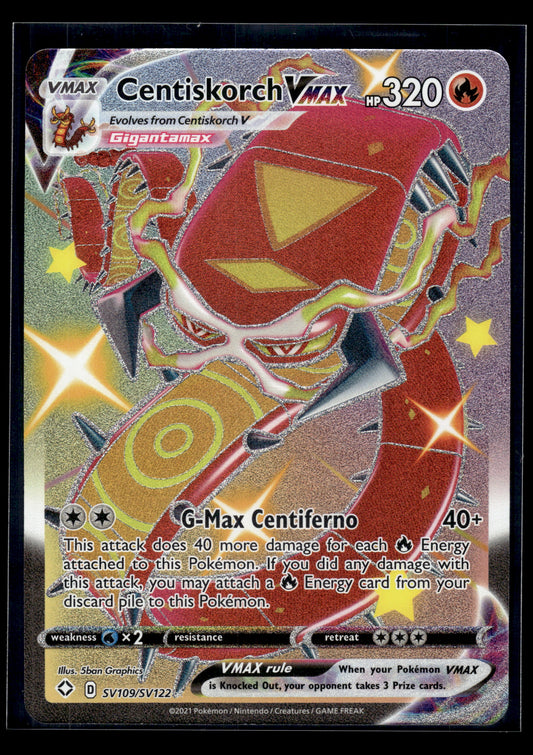 Centiskorch VMAX #SV109/SV122 Shining Fates: Shiny Vault VLP