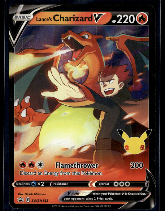 Lance's Charizard V #SWSH133 Sword & Shield Promo LP