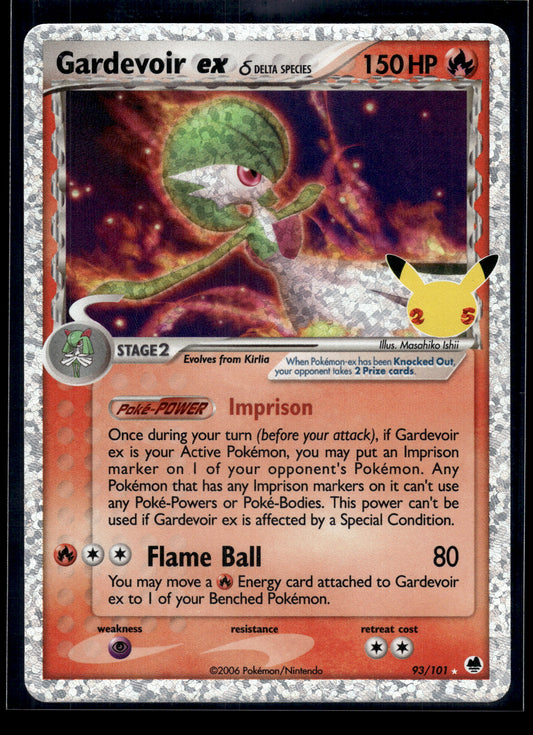Gardevoir ex #93/101 Celebrations LP
