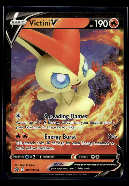 Victini V #SWSH104 Sword & Shield Promo VLP
