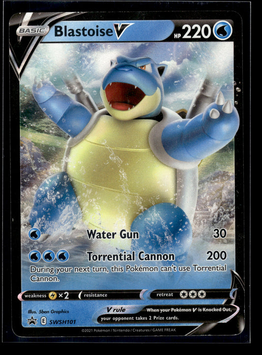 Blastoise V #SWSH101 Sword & Shield Promo MP