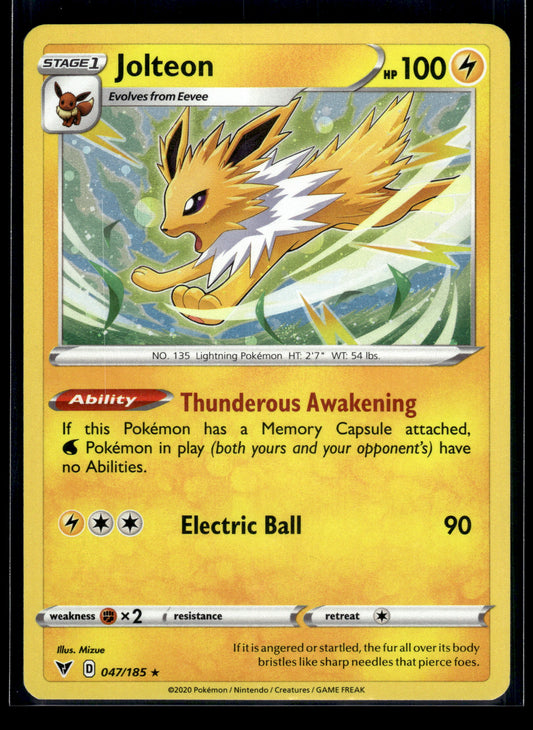 Jolteon #047/185 Cosmos Holo Vivid Voltage MP