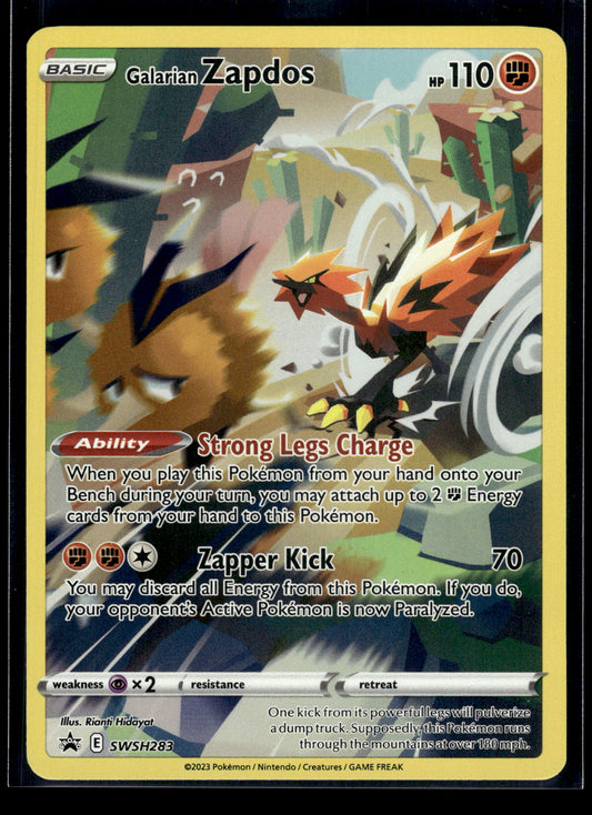 Galarian Zapdos #SWSH283 Sword & Shield Promo LP