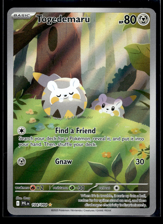 Togedemaru #104/094 Phantasmal Flames LP