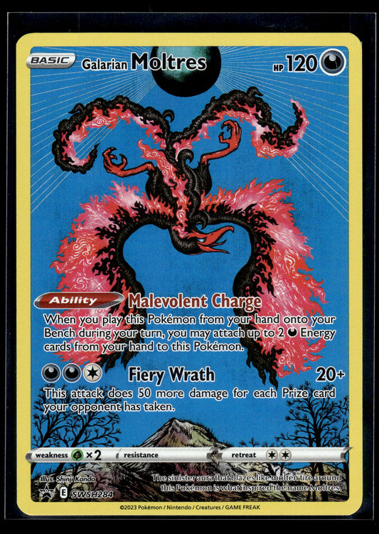Galarian Moltres #SWSH284 Sword & Shield Promo LP
