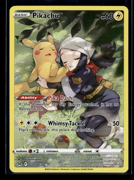 Pikachu #TG05/TG30 Lost Origin Trainer Gallery VLP