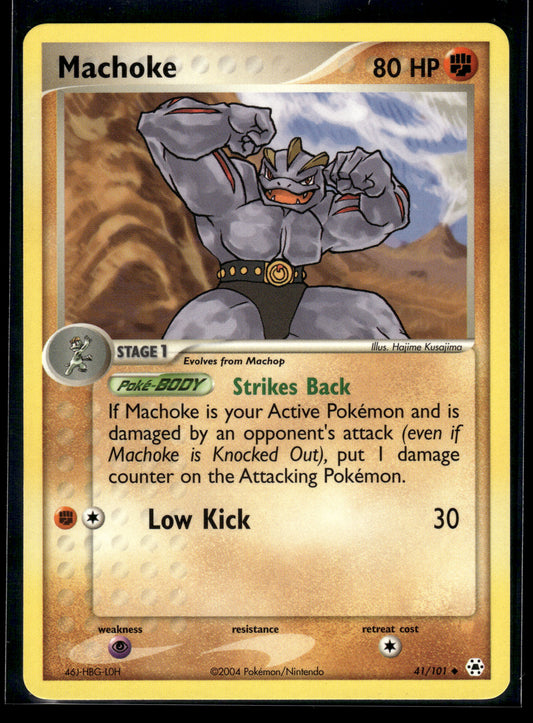 Machoke #41/101 Hidden Legends LP