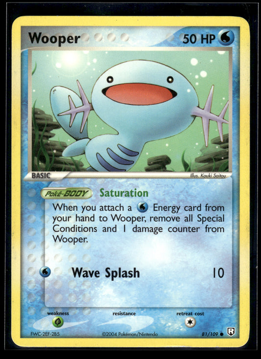 Wooper #81/109 Team Rocket Returns LP