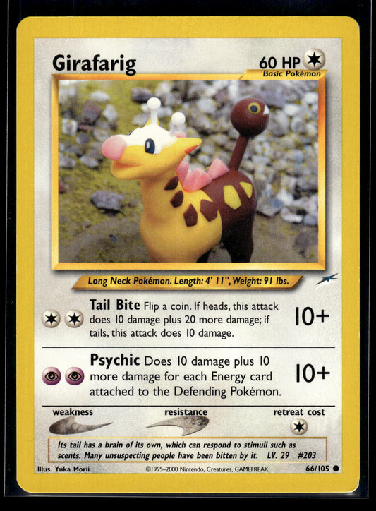 Girafarig #066/105 Neo Destiny LP
