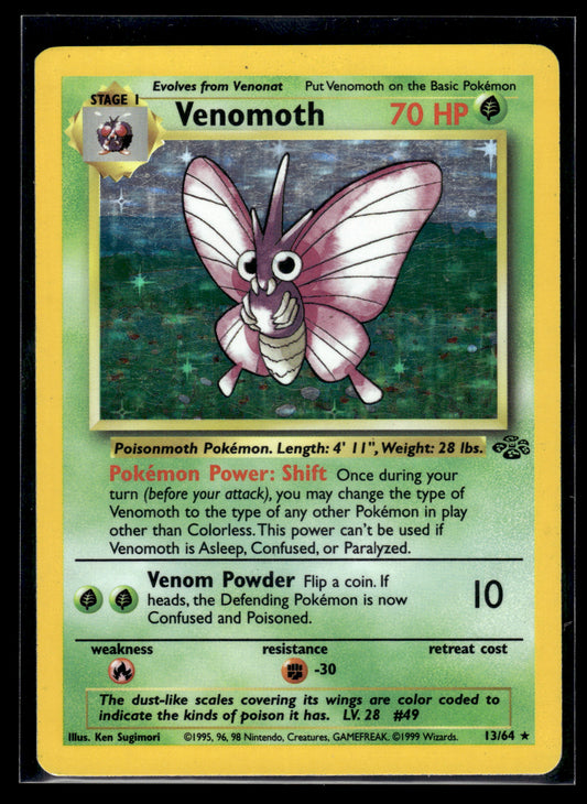 Venomoth #13/64 Jungle MP