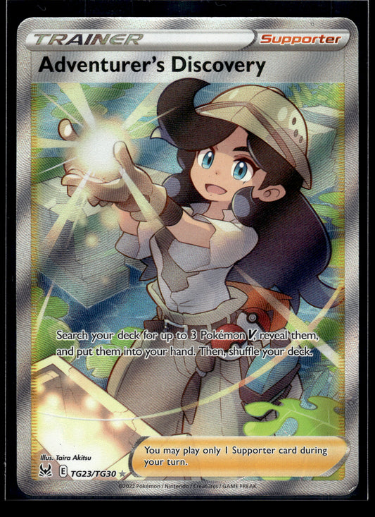Adventurer's Discovery #TG23/TG30 Lost Origin Trainer Gallery VLP