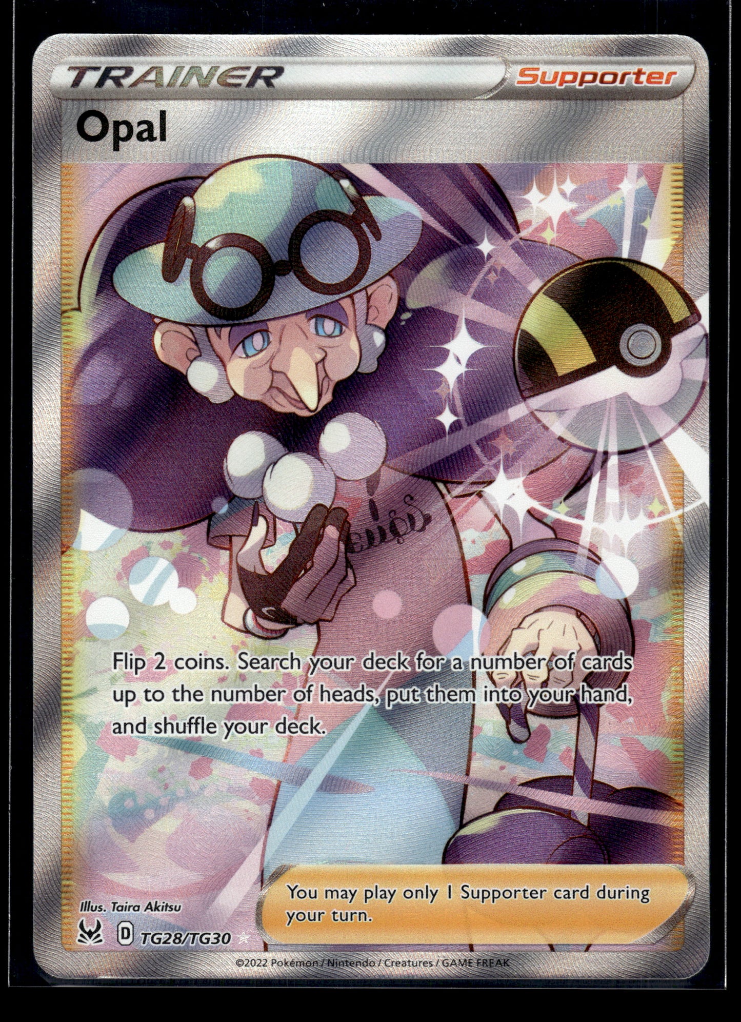 Opal #TG28/TG30 Lost Origin Trainer Gallery VLP