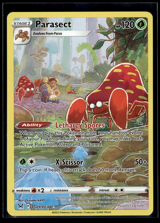 Parasect #TG01/TG30 Lost Origin Trainer Gallery VLP