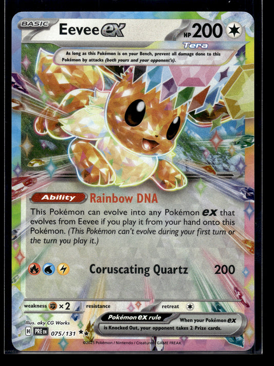 Eevee ex #075/131 Prismatic Evolutions NM