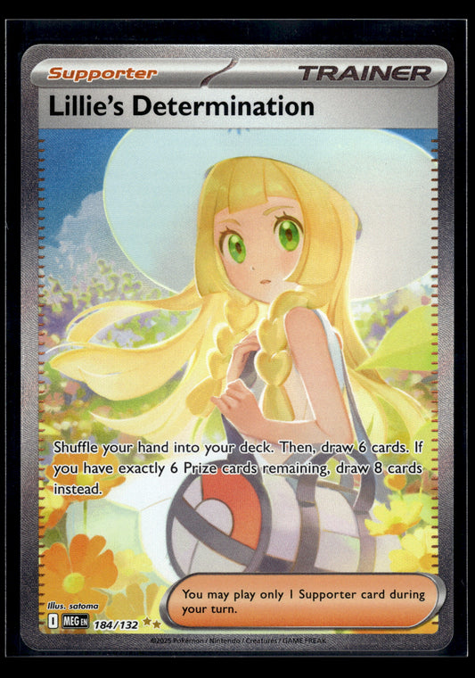 Lillie's Determination #184/132 Mega Evolution VLP
