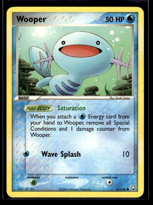 Wooper #81/109 Team Rocket Returns VLP