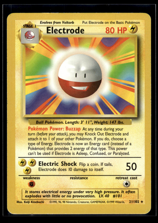 Electrode #021/102 Base Set LP
