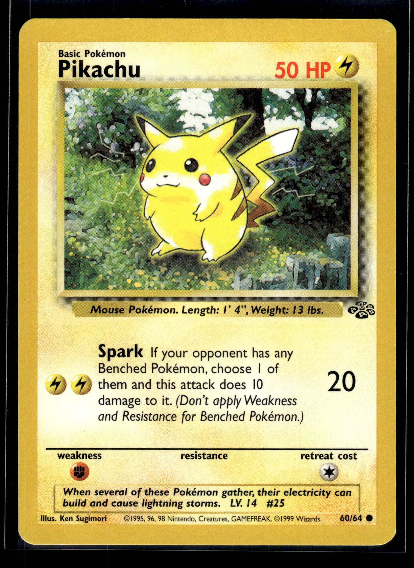 Pikachu #60/64 Jungle LP